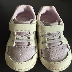 Waverly Cream and Light Pink Kids Sneakers